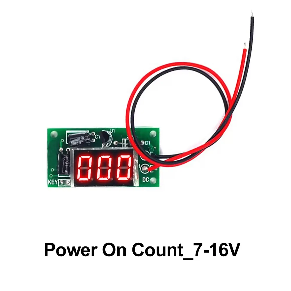 3-Bit Red 0.36 Digital Tube Display Trigger Counter Module Accumulator ...