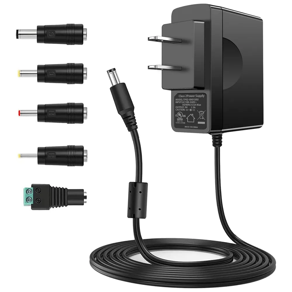 9V 1.5A AC Adapter Power Supply DC Plug Center Positive for Arduino UNO ...