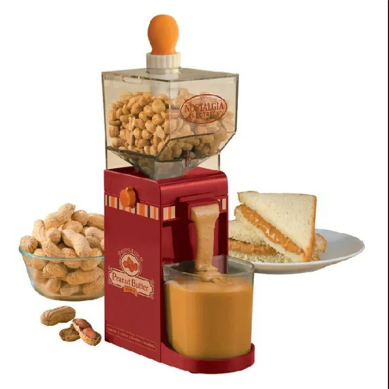 Blender 220 V Home Electric Peanut Butter Maker Piccolo miscelatore di smerigliatrice tahini Tahini Peanut Multifunzione completamente automatica