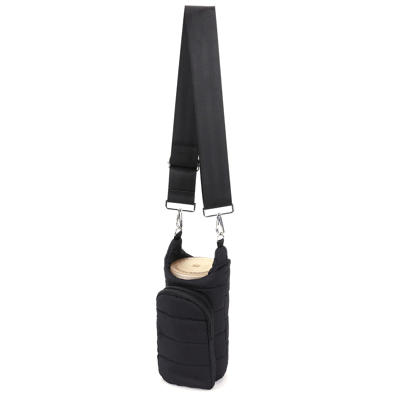 Sac Porte Bouteille Ajustable À Large Sangle Puffer Sacoche Bandoulière Portable À Bouteille Pour Voyage Outdoor Transport Du 11,47 € | DHgate