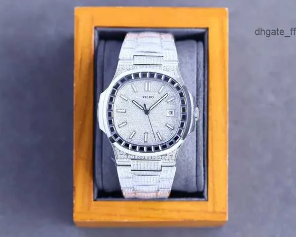 Mens Luxury Watch 40mm 324 Automatisk rörelse Diamond Waterproof Super Night Sport Designer Christmas Gift