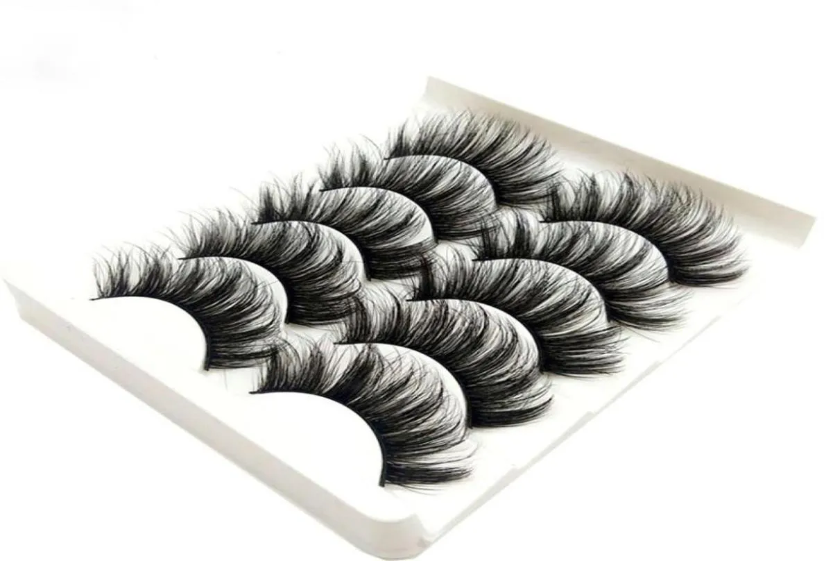 Nouveaux cils de vison 3D Visulaires entiers 30 Styles Natural Long Lash Mink Lashs Fals fait à la main Faux Cils pleins cils Faux Caux en 226L5758608