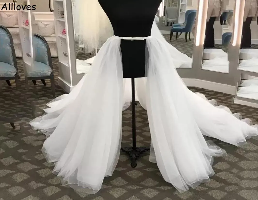 Съемная юбка для свадебных платьев со юбкой четырех слоев тюль