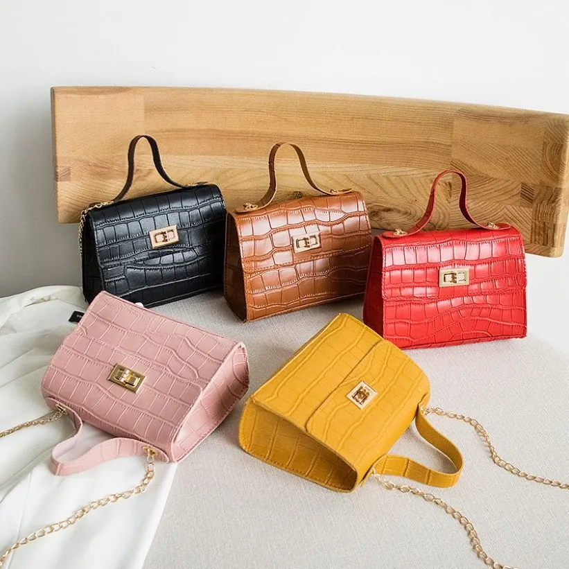 2021 New Lady Designer Handbag Lady Borse Litchi Pattern Leather Lady Fashion Borse Borse Shopping Factory Delivery253Y