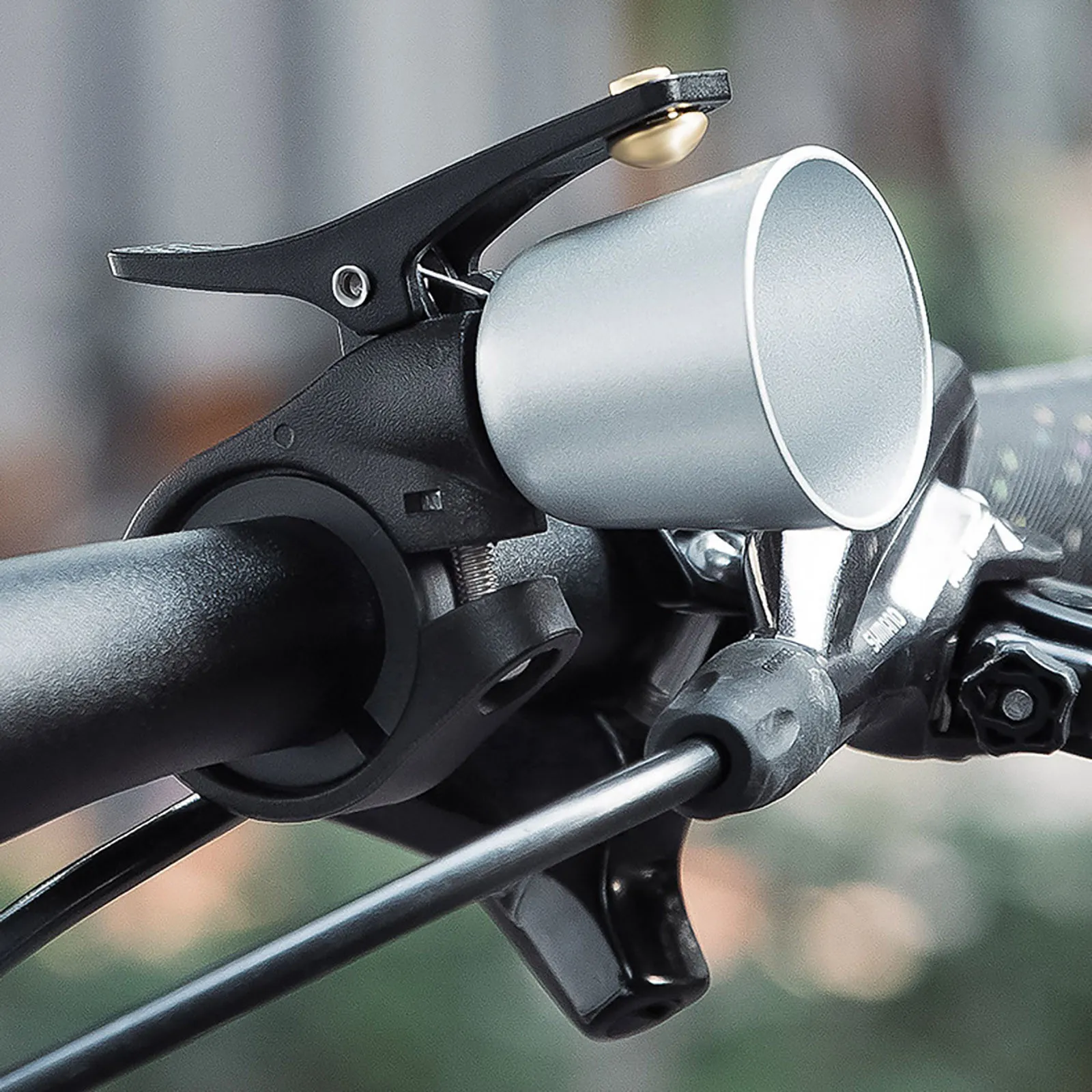Bike bell for thick handlebars hotsell