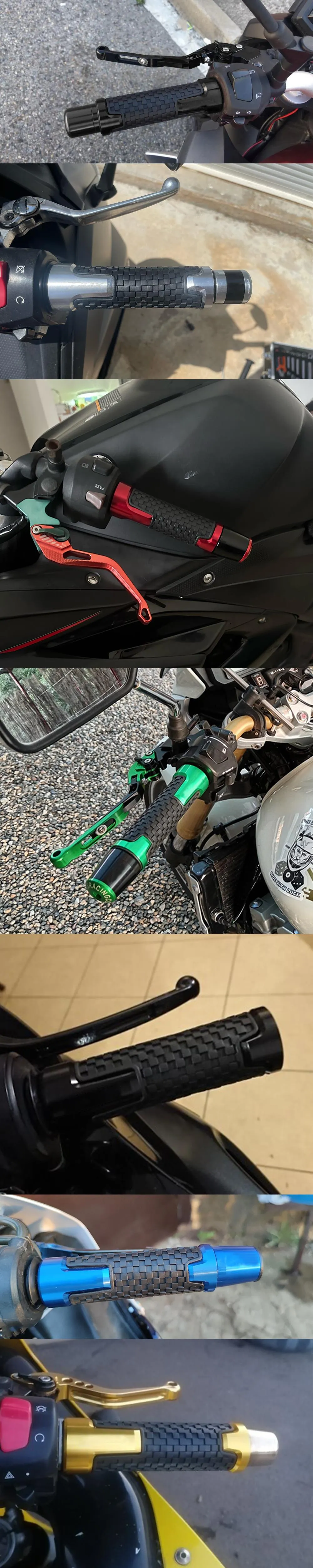 thumbnail image 2 of CNC Aluminum Handlebar End Plugs / Bar Ends For YAMAHA YZF R1 R3 R6 R25 - 7/8" 2 of 6