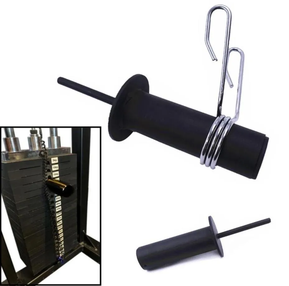 Tillbehör 8mm10mm Fitness Vikt Kabel Stack Extender Pin Replacement Barbell WeigTh Plate Loading Strength Gym EquipM6117221