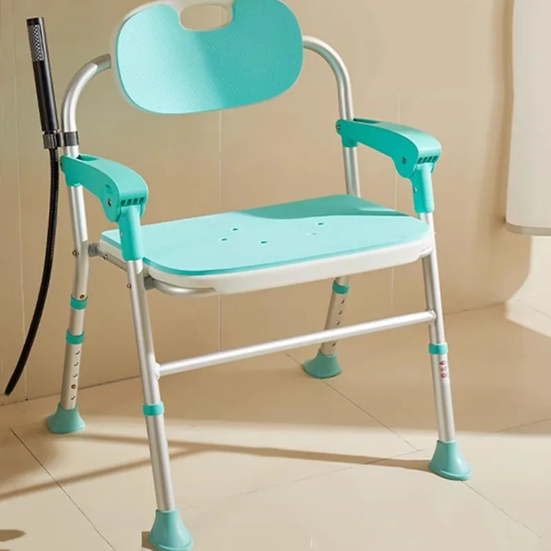 Shower Folding Bathroom Chair Nordic Kitchen Bedroom Beach Stool Designer Space Saving Elderly Silla Plegable Trendy Furniture