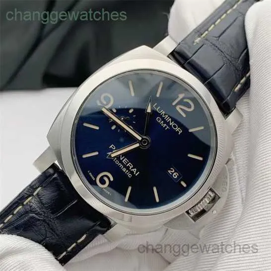 Zegarek męski mechaniczny zegarek luksusowy zegarek męski: 1950 seria 44 mm automatyczna chronografia randka męska zegarek singiel ze stali nierdzewnej