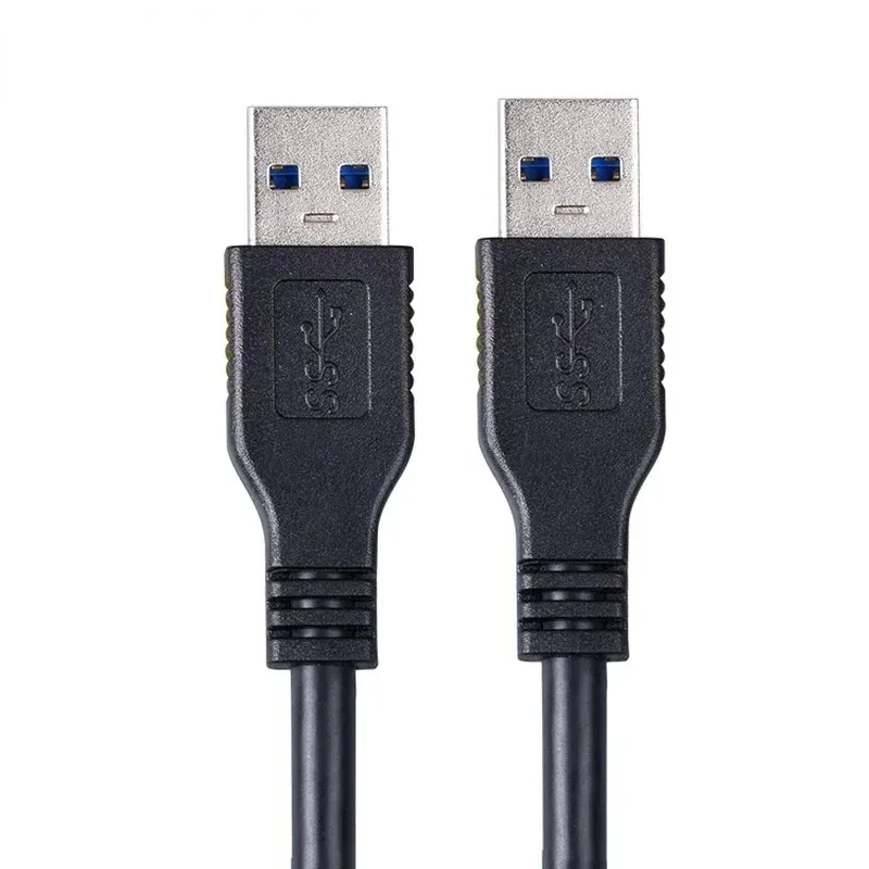 USB3.0-Datenkabel Hochgeschwindigkeits-USB3.0-Kabel von Männern zu Männern A-A Dual-Head Mobile Festplattenkabel 1 Meter geeignete Digitalkameras