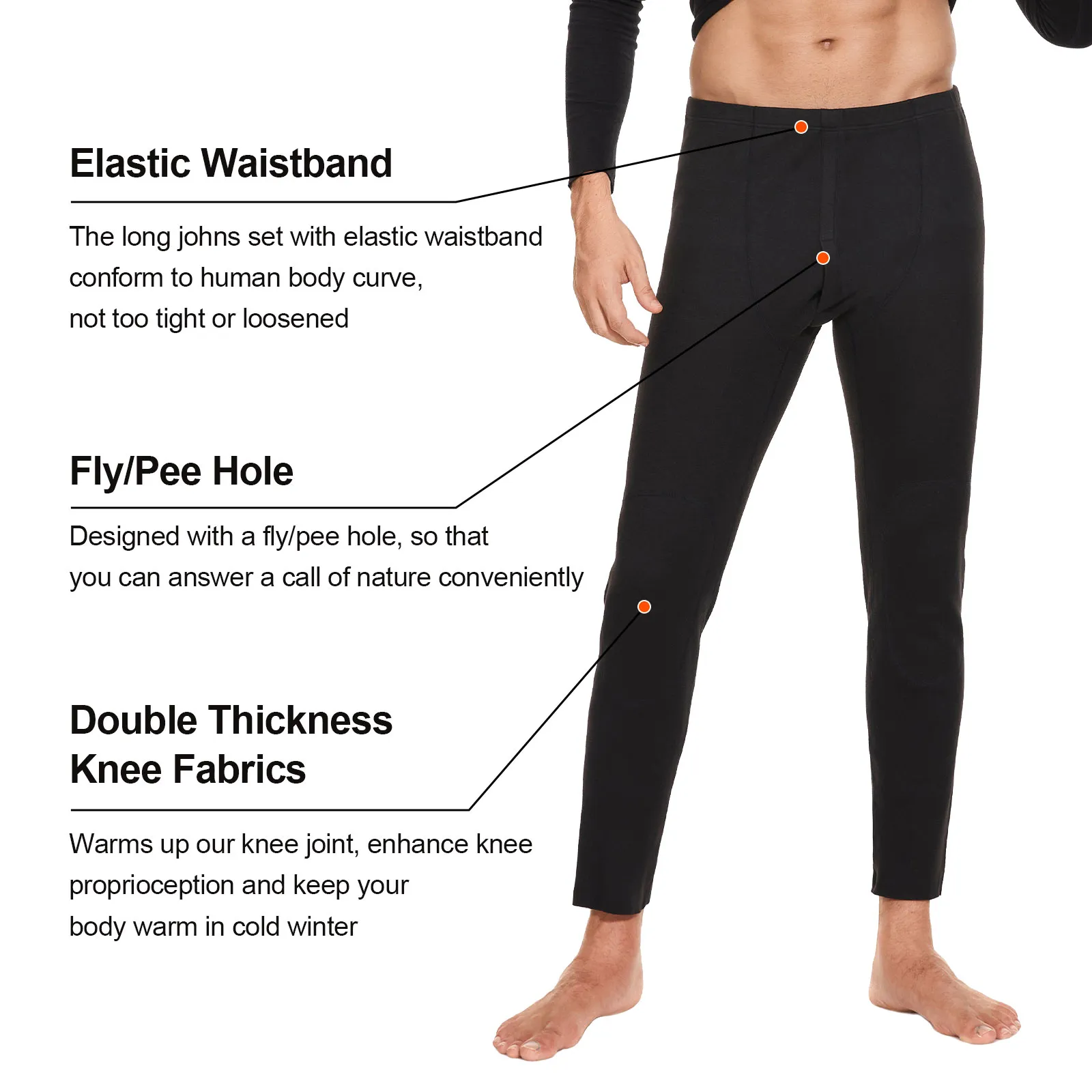 Heat Stoke® Mens Thermal Long Johns Top Bottom Underwear Trouser - Foto 6