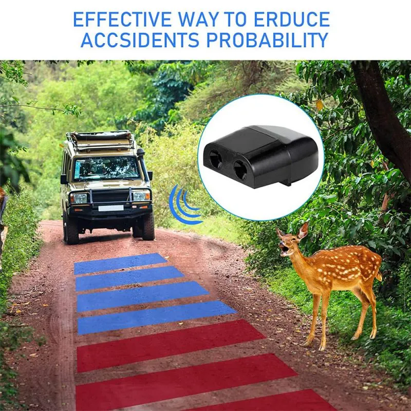 4 Deer Whistles For Cars & Motorcycles – Ultrasonic Animal Alert To Prevent Collisions