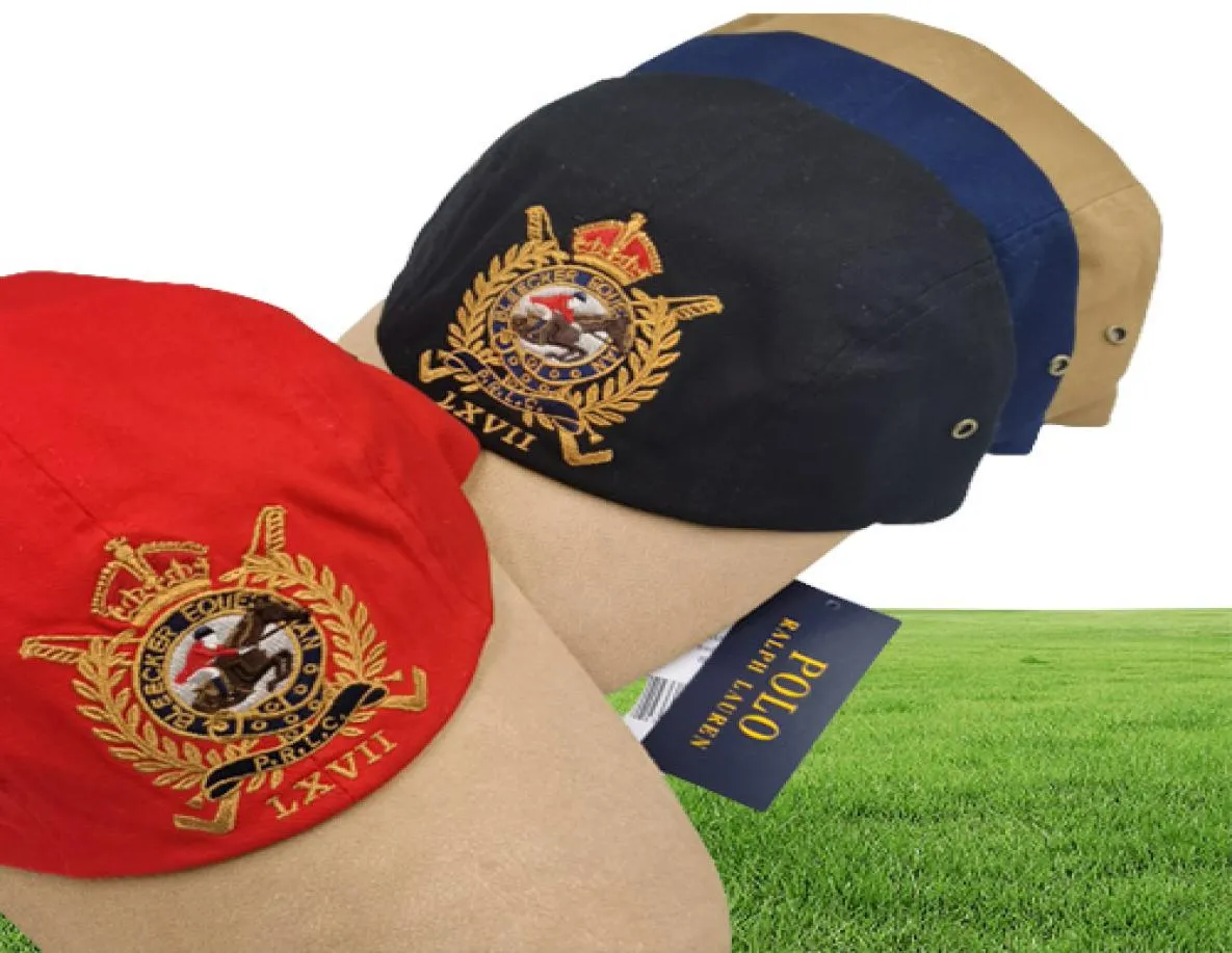 Vrachtverstelbare PRL Polo Cap met klassieke geborduurde sporthonkbalhoed katoen voor mannen hiphop1837413