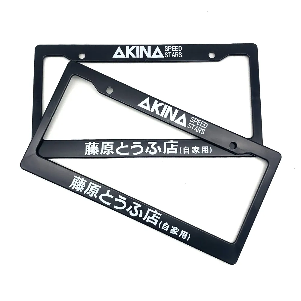 DHgate.com:2-PackAluminum Alloy JDM Style Racing License