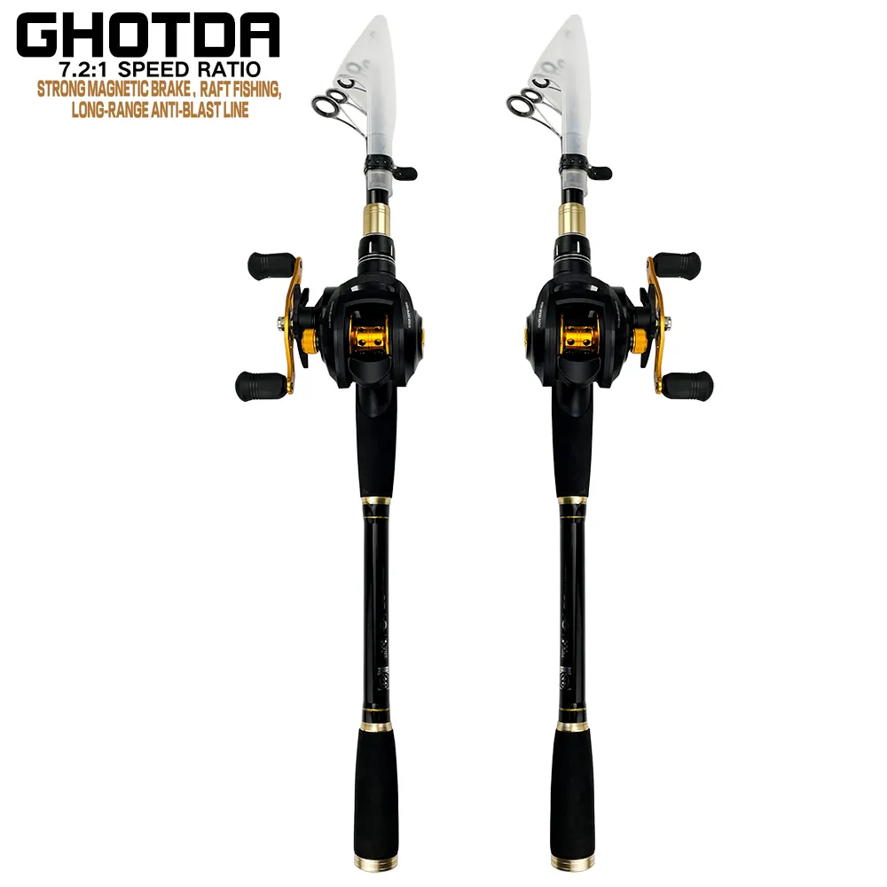 Ultralight Fishing Rod Combo: Telescopic Casting Rod And Reel Set