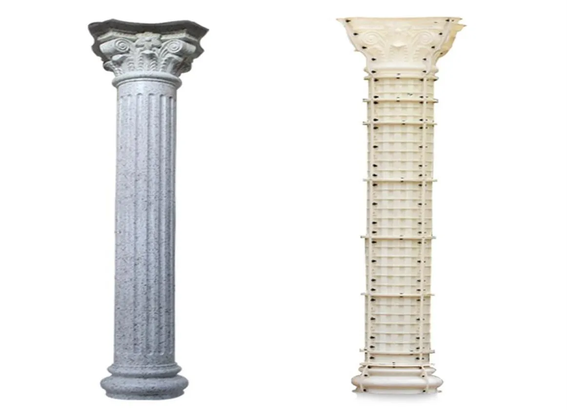 ABS 플라스틱 로마 콘크리트 기둥 금형 여러 스타일 유럽 기둥 금형 구조 금형 정원 빌라 홈 하우스 234Q4305899