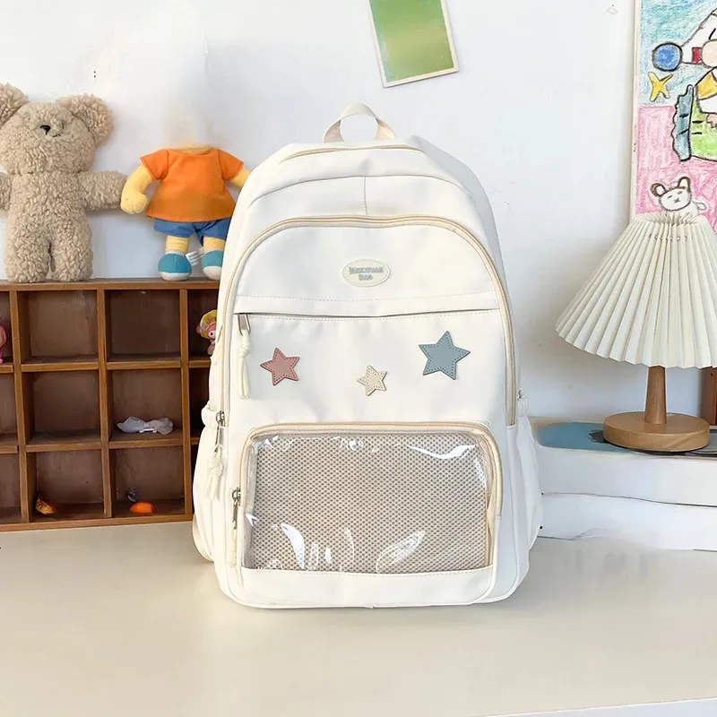 High Capacity Japanese Y2K Aesthetic Star backpack