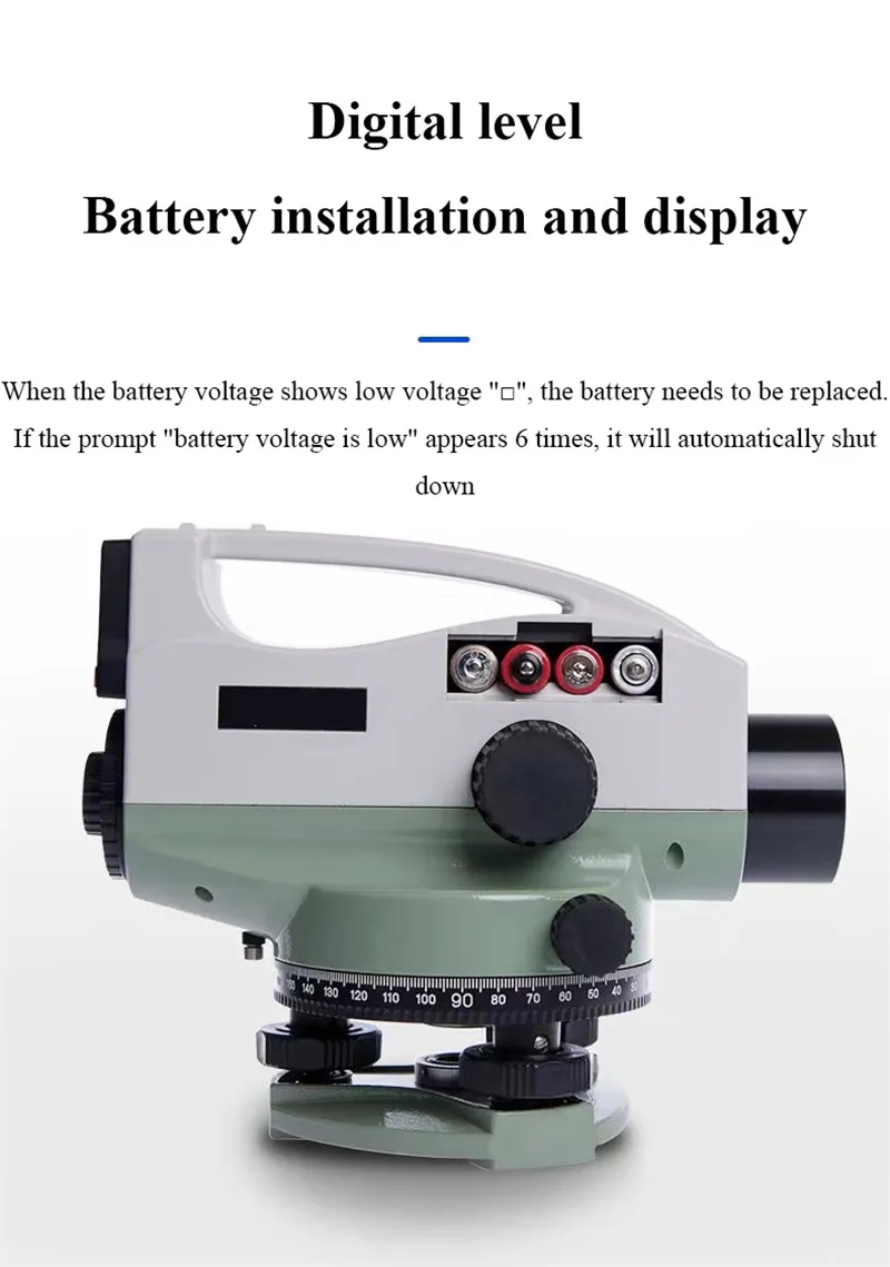 Digital Level - Professional Electronic Automatic Leveling Instrument ...