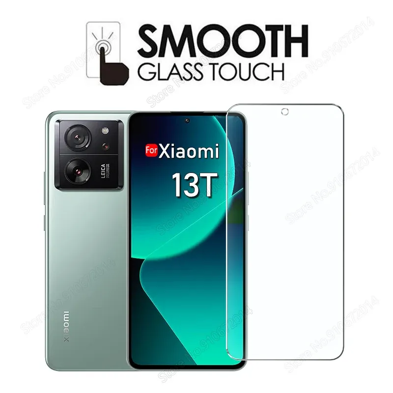 4pcs pour Xiaomi 13T Pro 9H Verre trempée pour Xiaomi 13 10t 8 9 11 12 Lite 5G NE Protecteur d'écran pour Xiaomi Mi 11t 12t Pro Glas