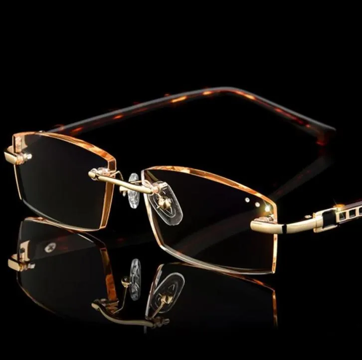 Солнцезащитные очки моды роскошные дизайнерские бокалы для чтения.