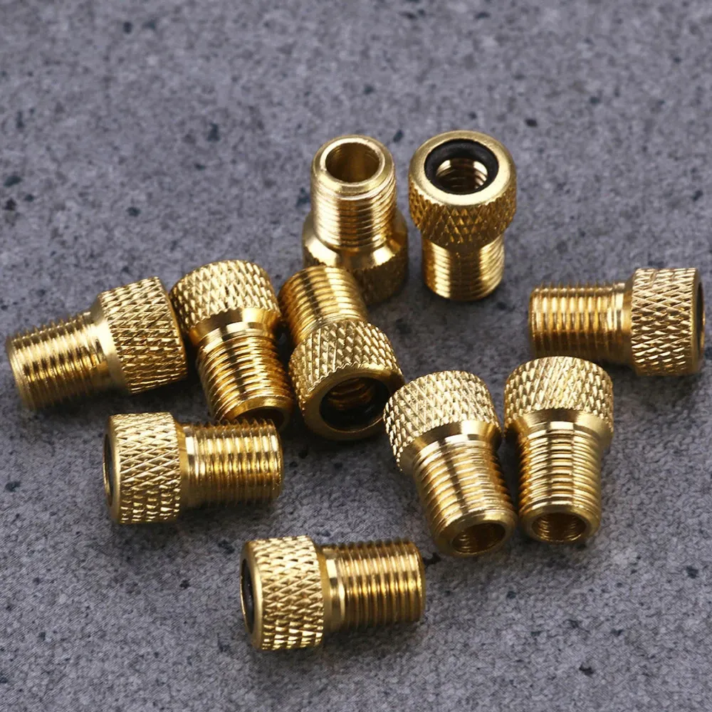 10* Presta To Schrader Valve Adapter Converter Bike Bicycle Cycle Pump Tu Hot. E - Foto 6