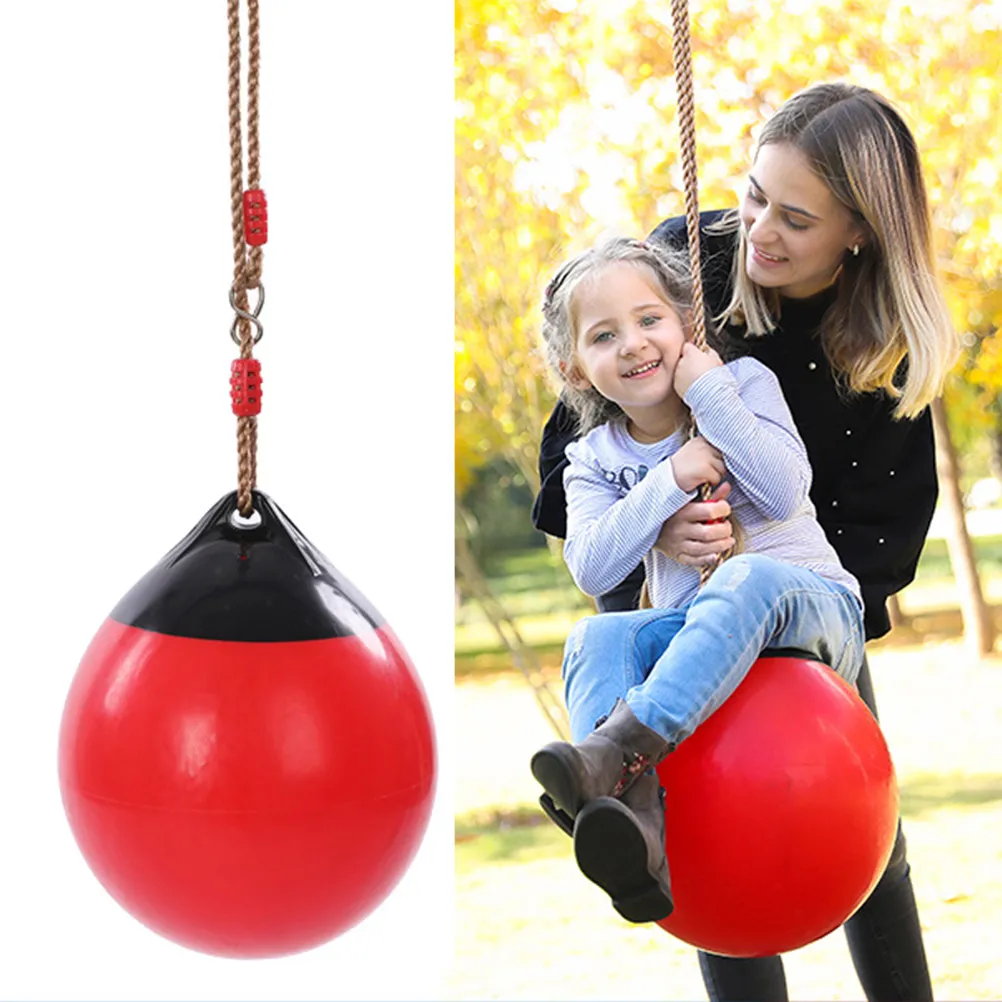 Inflatable Bounce Balls With Rope Swing Seat Outdoor/Indoor - Main Image