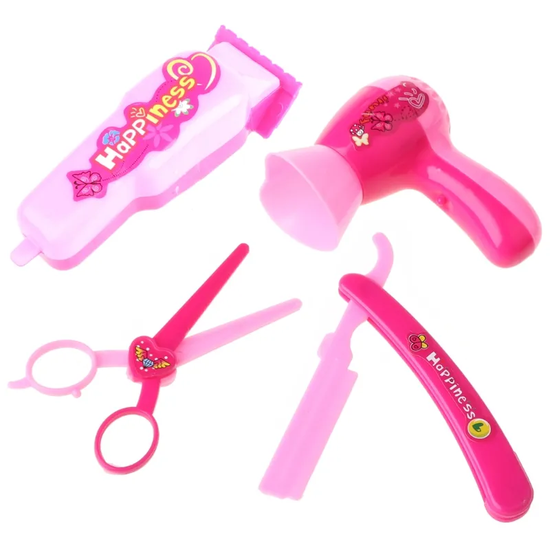 Razor gift set for doll hair cut and eyebrow grooming with stainless ...