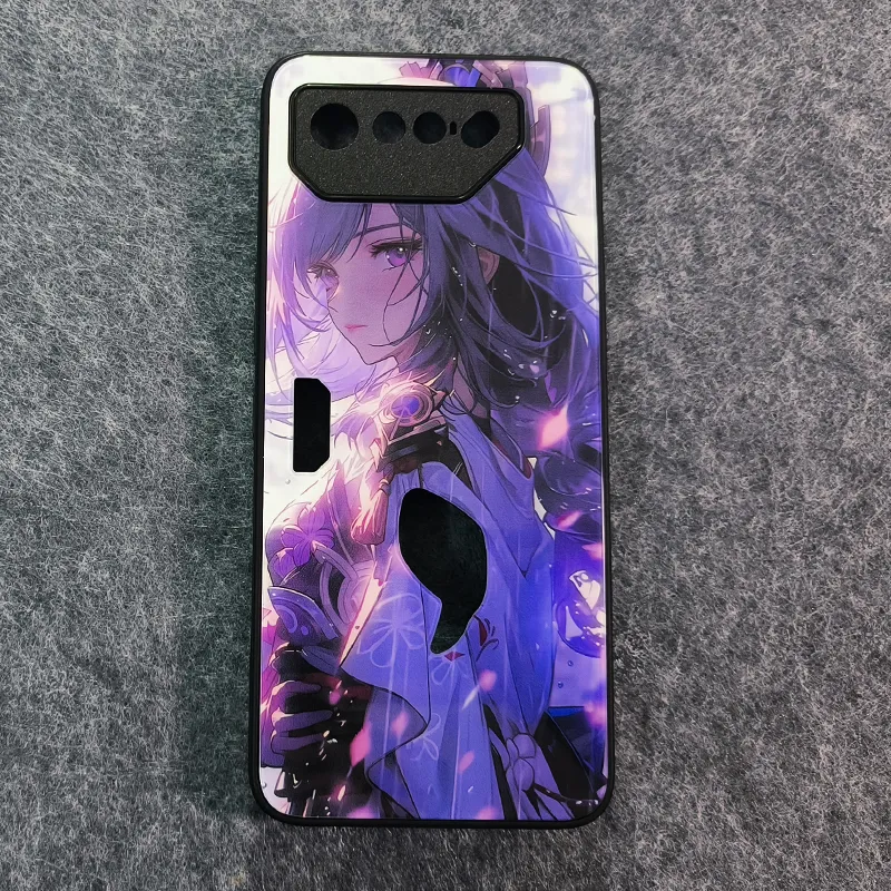 Gradient Handyhülle Für Asus ROG Phone 7 – Stoßfest, TPU-Ränder, Dünnes Design