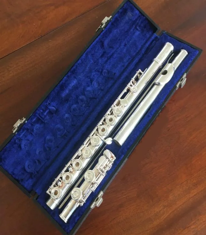 Gemeinhardt M3S C TUNE FLUTE 16 TENAS OPENCIONTE OPEN CUPRONICKEL PRATA PLATED FLUTE Musical Instrument Flauta com Case3271011