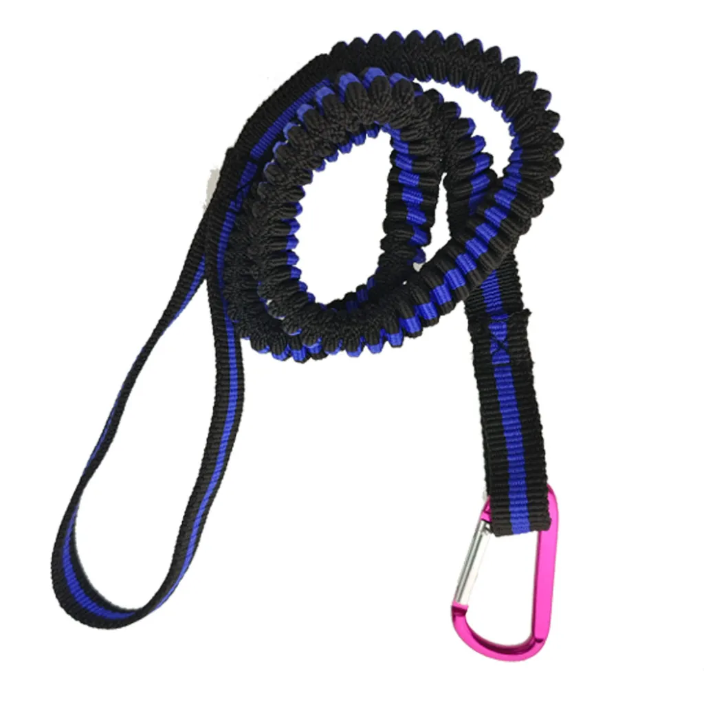 Elastic Paddle Tether 2-Pack Kayak Paddle Leash - Elastic Rubber Safety  Tether For Boating & Fishing Rods Paddle Board Connector Strap