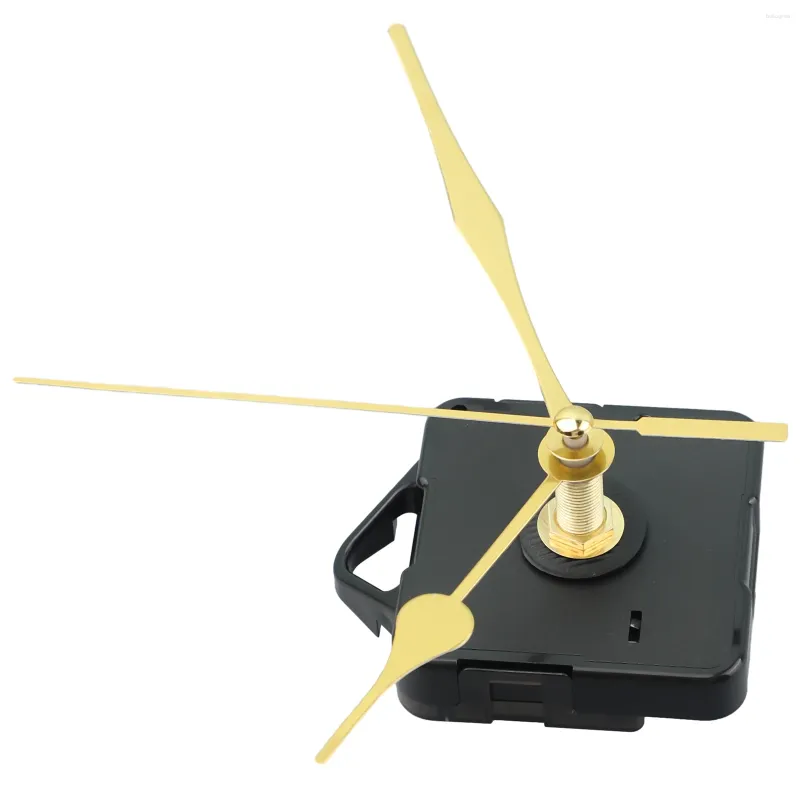 Clocks Accessories Replacement Parts Clock Repair Set Simple Design 1.5V Battery Gold Hands Long Mechanism Plastic Aluminum