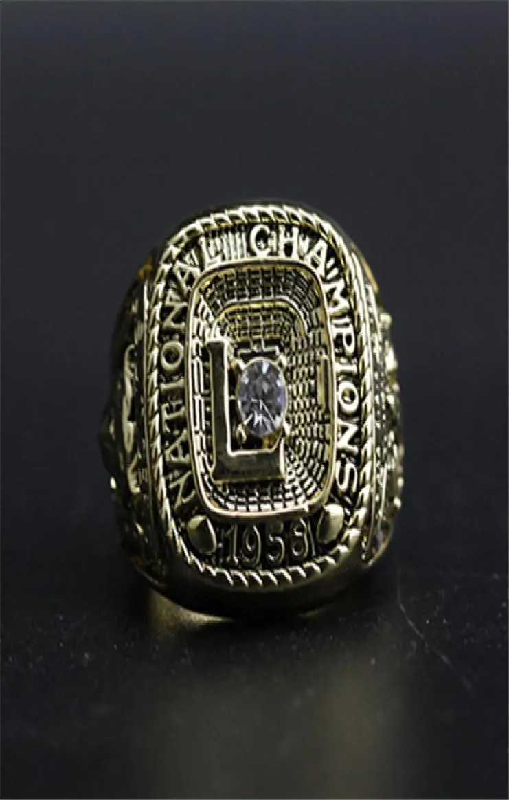 1958 LSU Tigers College Football Championship Ring Fans Collection Souvenirs Father039S Day Gift Birthday Gift1413398