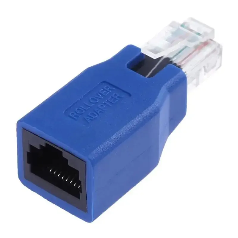 RJ45 Man till kvinnlig CAT6 -anslutning LAN Ethernet Network Extension Adapter ersättning för routrar/nav/nätverk RJ45 -anslutningar