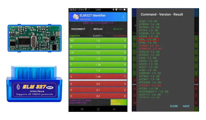 Adattatore USB ELM327 OBD2 Compatibile Con Windows, Scanner - Foto 3