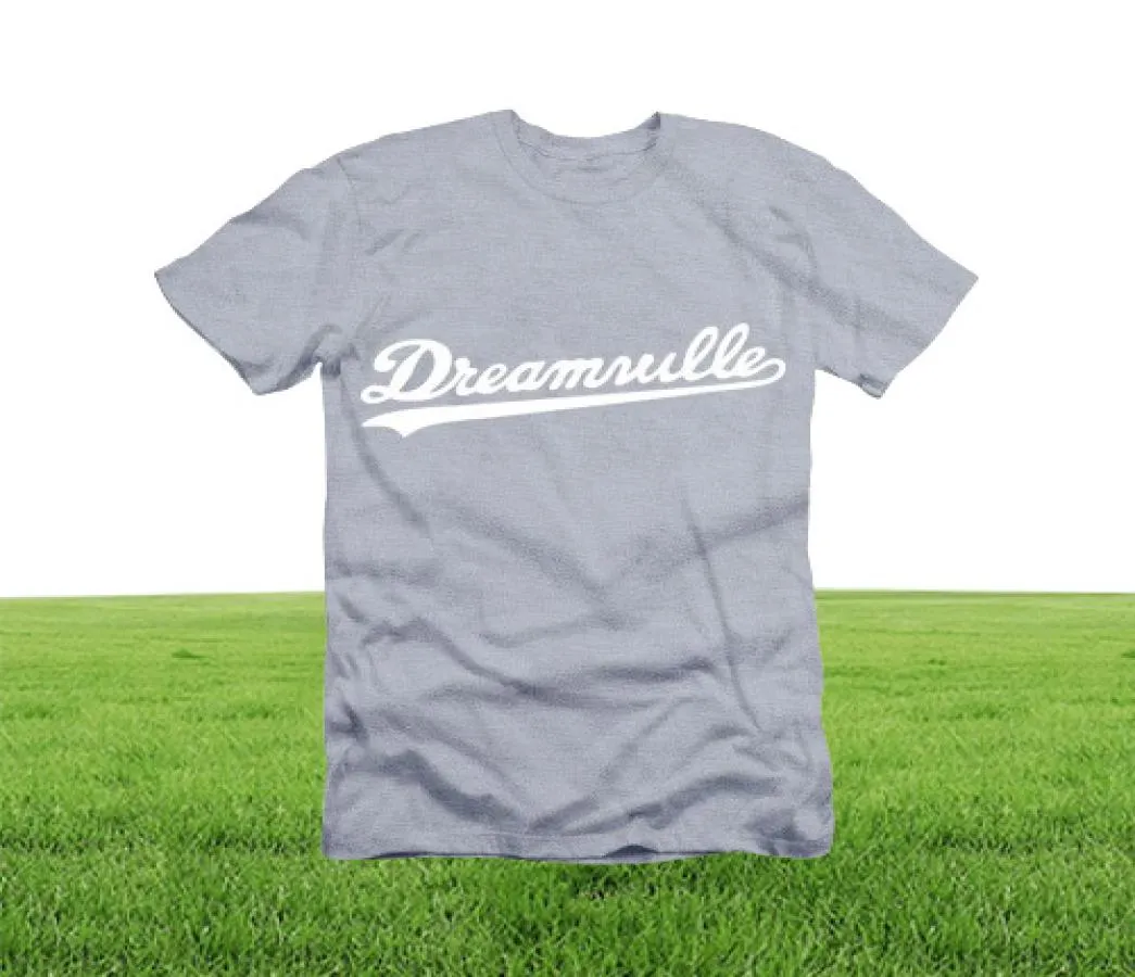 Дизайнерская хлопковая футболка New Dreamville J Коле логотип с печать