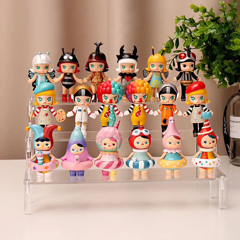 Acrylic Cake Stand Display Shelf: 1 5 Tier Acrylic Riser For Figures ...