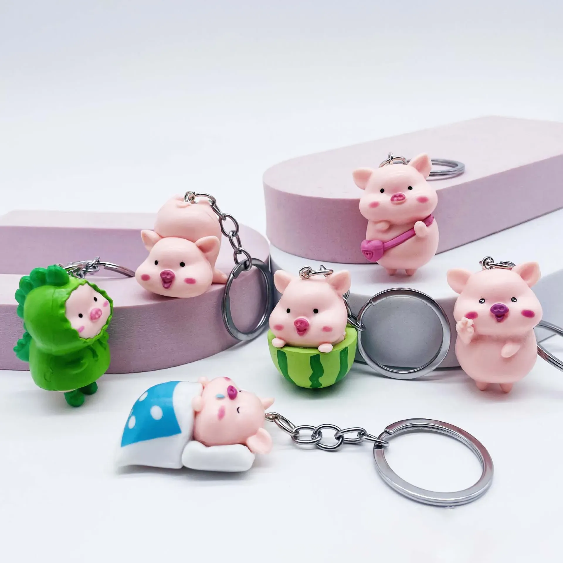 Pig keyring best sale
