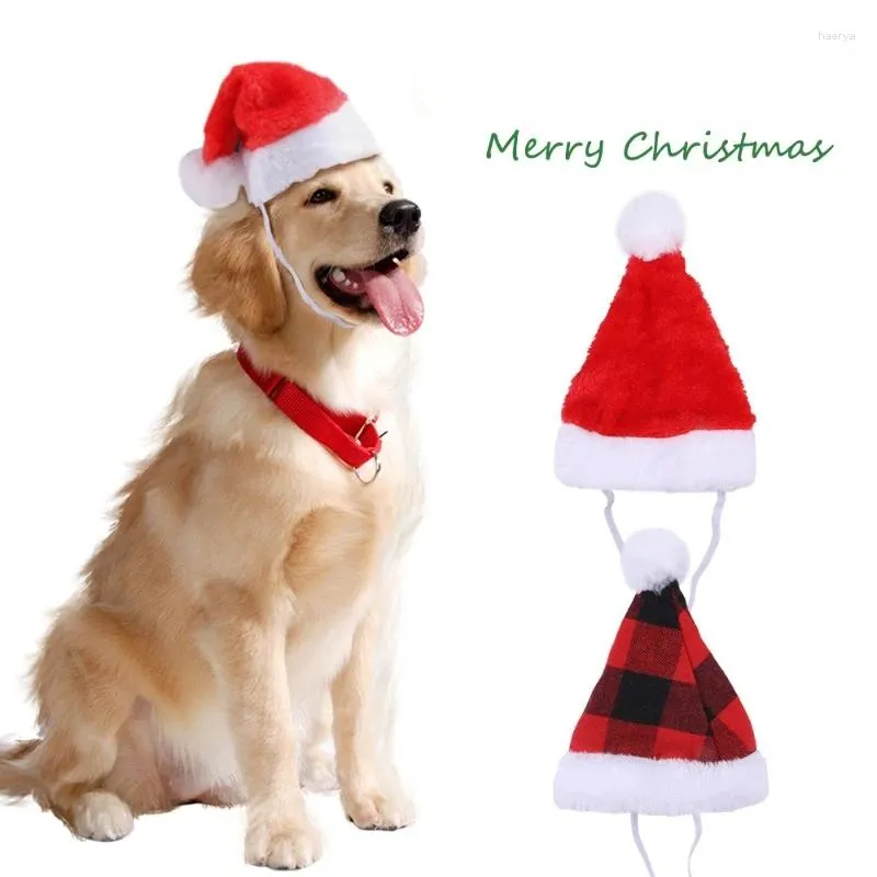 Produtos para animais de estimação de roupas de cachorro são engraçados chapéus de Natal cães gatos decorações