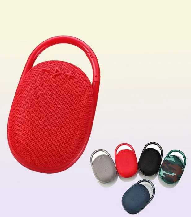 JHL Clip 4 Mini Wireless Bluetooth -luidspreker Portable Outdoor Sports O Double Horn Speakers 5 Colors3284659