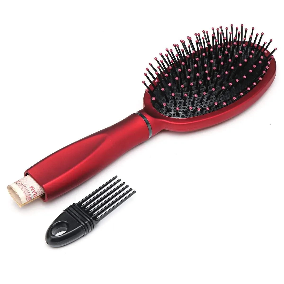 Hair Brush Secret Stash Box Safe Diversion Secret Security Hidden Valuables Hollow Container Home Treasure Compartment