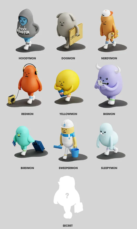 POPMART sticky monster lab フィギュア スポーツ 500x0.jpg