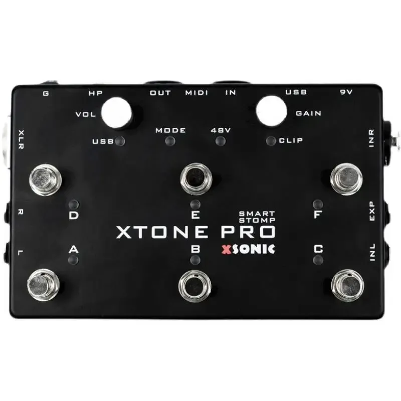 Connecteurs XTone Pro 192k Interface audio mobile professionnelle avec le contrôleur MIDI pour iPhone / iPad / PC / Ultra Low Latency