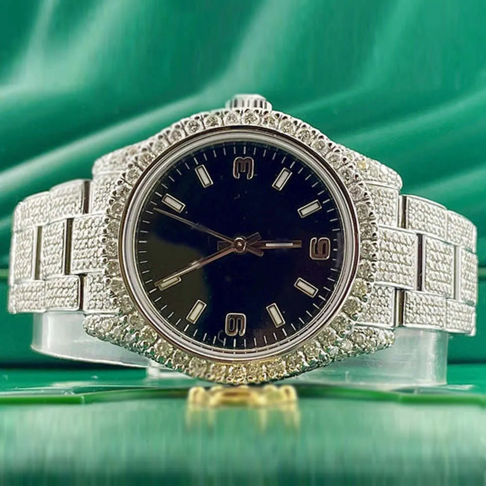 Luxuriös aussehend voll zu sehen für Männer, Frau Top Handwerkskunst einzigartige und teure Mosang Diamond 1 1 5a Uhren für Hip Hop Industrial luxuriös 3465