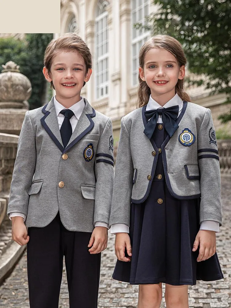 Children Korean Japanese Kindergarten Primary School Uniform Boy Girl