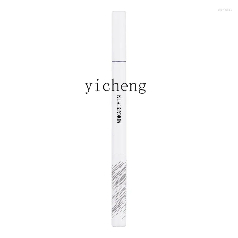 Decorative Figurines YY Three-Dimensional Double-Headed Shaping Water Eyebrow Pencil Long-Lasting Smear-Proof Makeup Not Dizzy Cream