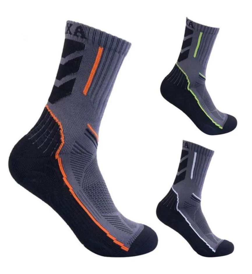 На открытом воздухе пешеходные езды на велосипедных лыжных носках мужчины Hightop Sport Socks Quick Dryshables