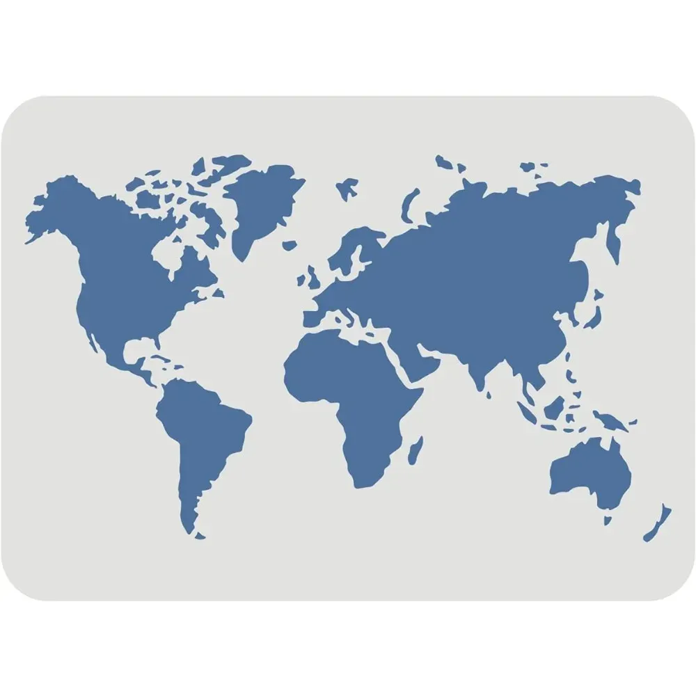 Wholesale Reusable Plastic Boards World Map Stencil Template 11.7x8.3 Inches Ideal For DIY Home Decor And Painting Outline Patterns From Homepro13, $3.03 | DHgate.Com asia-world-map-earth-globe-black-and-white-stock-photos-images-page-2-alamy