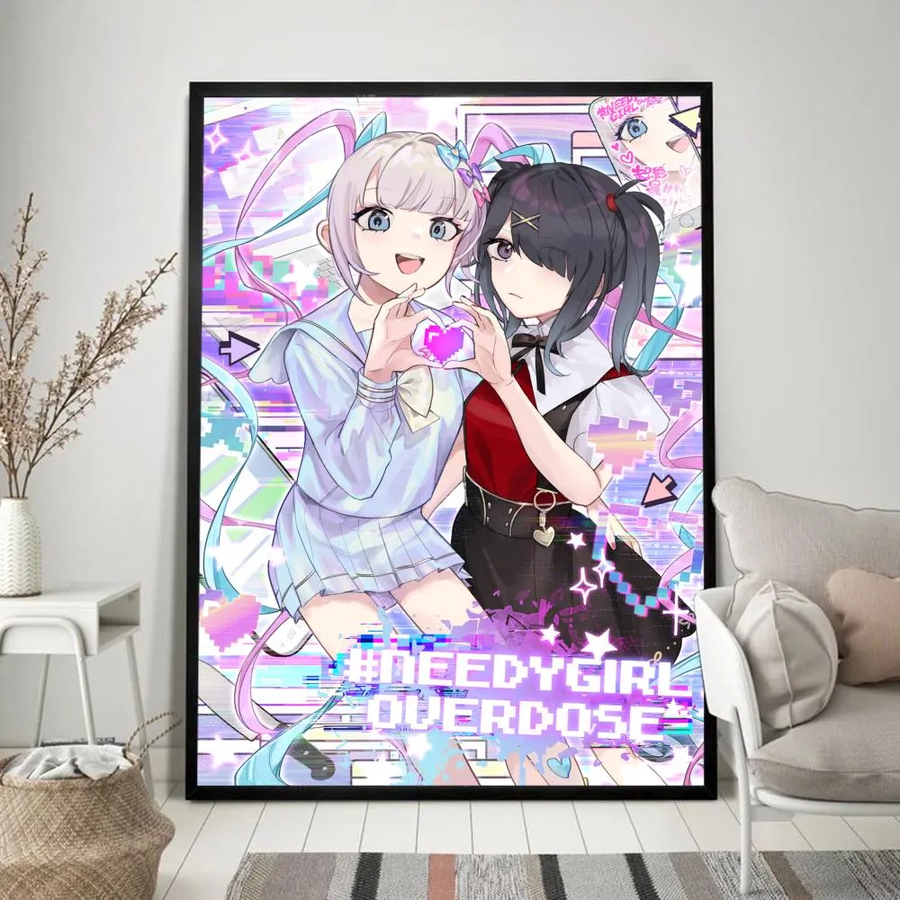 NEEDY GIRL OVERDOSE ポスター NEEDY STREAMER OVERLOAD Official Fan