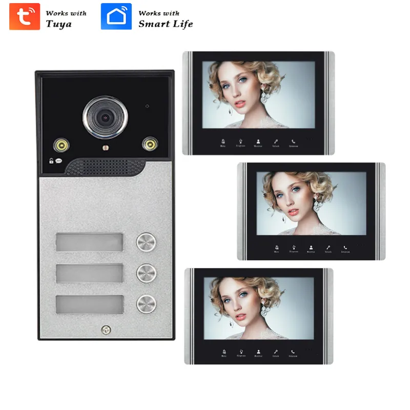 Picture of Tuya App-Controlled ring video doorbell intercom for Apartments ...