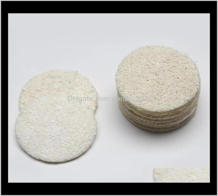 Borstels sponzen scrubbers 55cm6cm7cm8cm roud natuurlijke kussen gezicht make -up verwijder exfoliërende en dode huid bad douches loofah hxvnh ls35718757